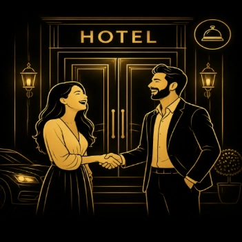 Enjoy the company of the female escort of your choice.